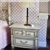 F48. Dixie Furniture nightstand. 24”h x 24”w x 16”d 